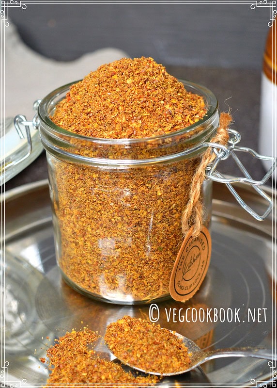 Flax Seeds Chutney Powder / Flaxseed Karam Podi