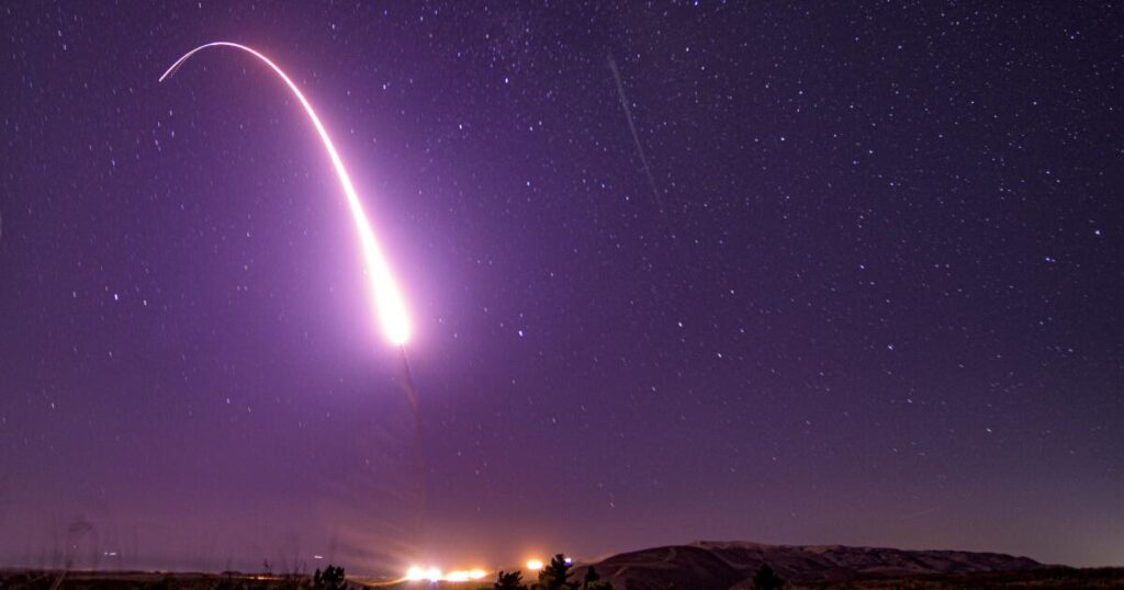 Air Force to launch unarmed Minuteman III missile from SoCal overnight