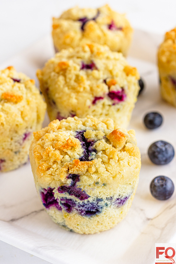 Best Ever Blueberry Streusel Muffins