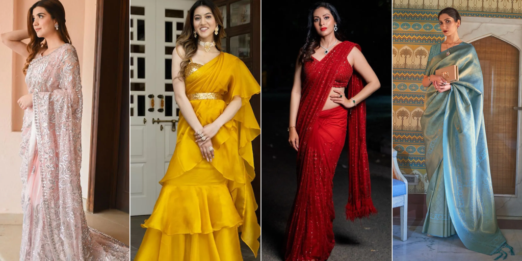 Best Saree Styles for Brides, Bridesmaids, and Guests