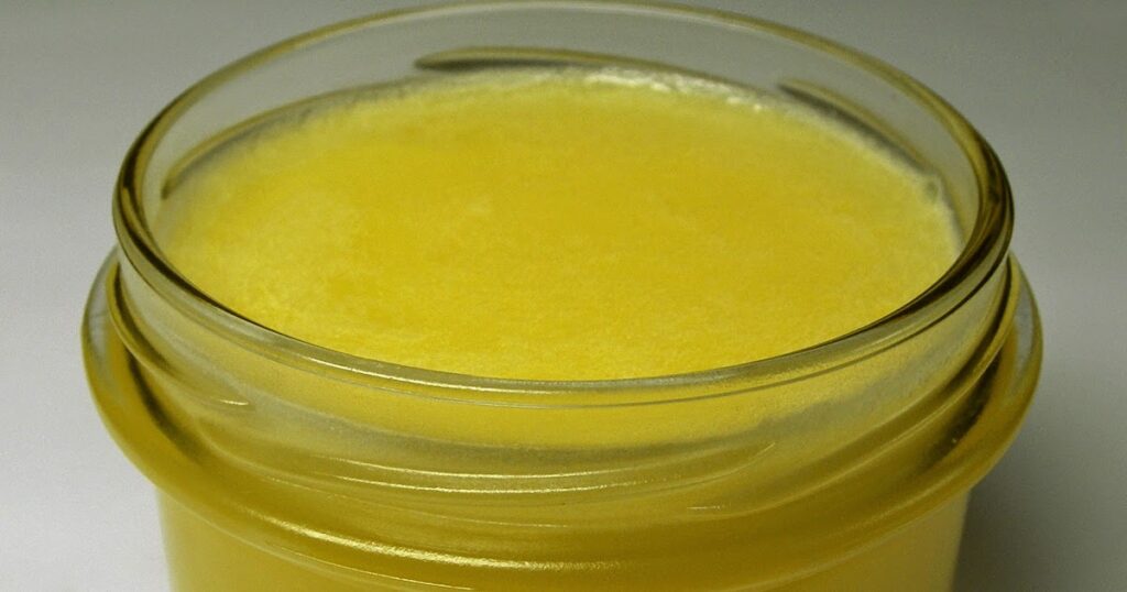 I made "Washed Ghee" at home and it turned out great!