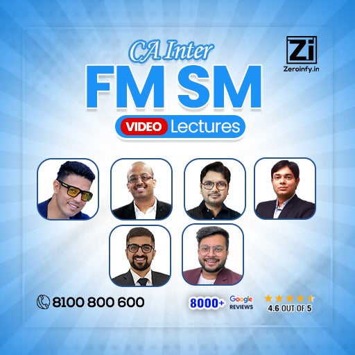 CA Inter FM and SM Latest Video Lectures