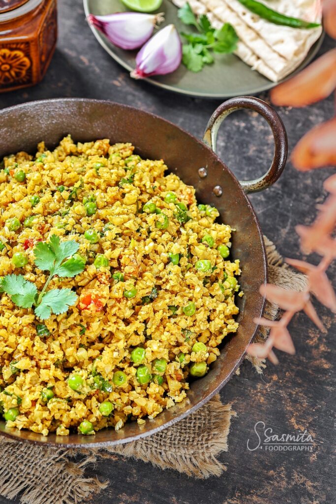 Cauliflower Bhurji – a simple, healthy, and flavorful delight