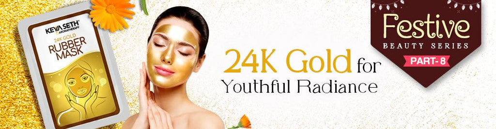 Look Youthful, Slow Down Ageing at Home with 24K Gold Mask – Keya Seth Aromatherapy