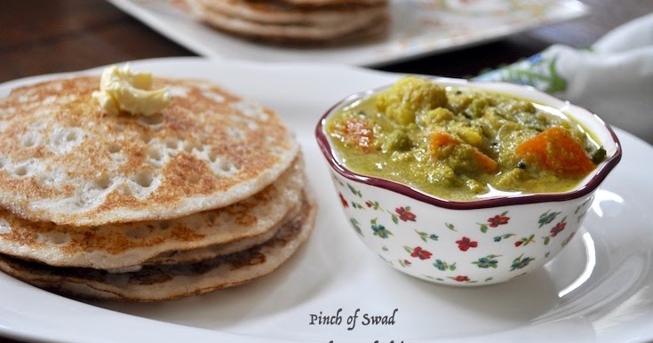 Pinch Of Swad - taste that hits the spot!: Set Dosa with Saagu