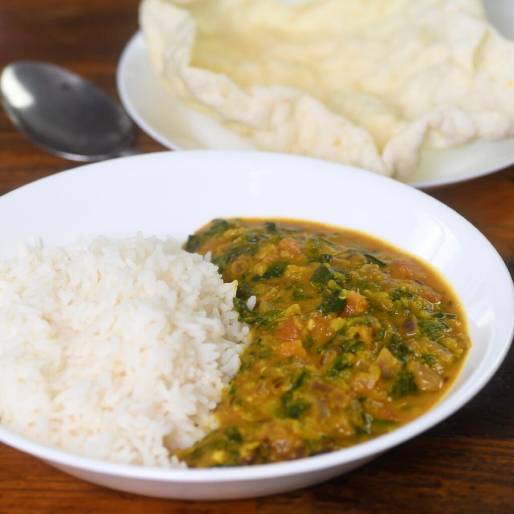 Dal Palak - Subbus Kitchen