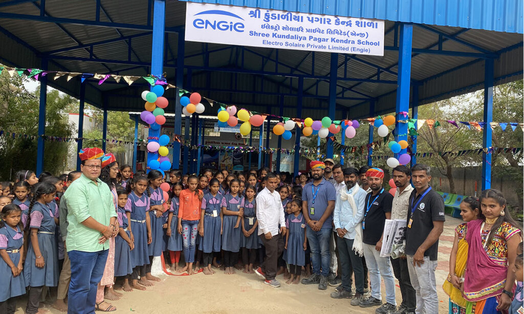 ENGIE inaugurated a new school shed