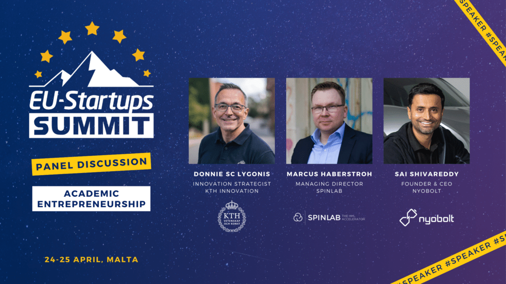 Meet the experts joining our "Academic entrepreneurship & University spin-outs" panel discussion at the EU-Startups Summit 2025!