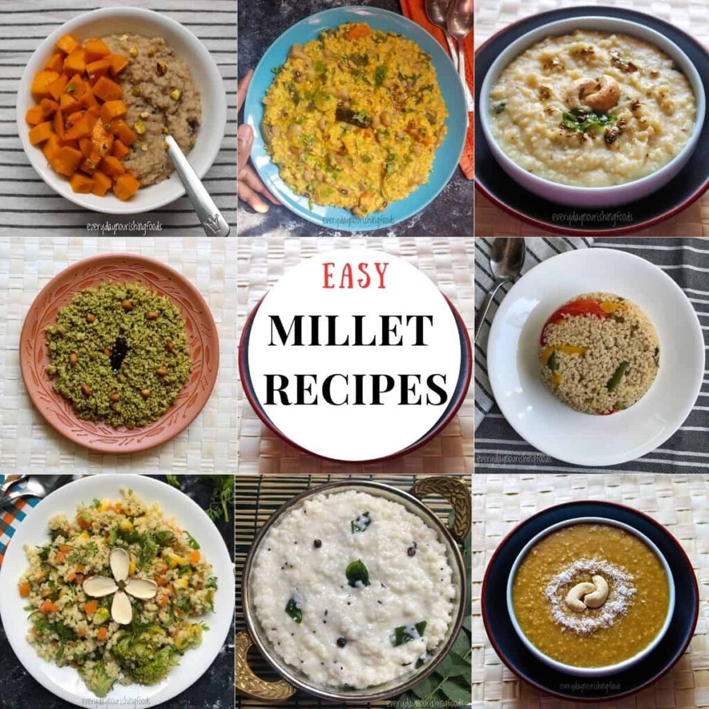 Best Millet Recipes for Breakfast, Lunch and Dinner