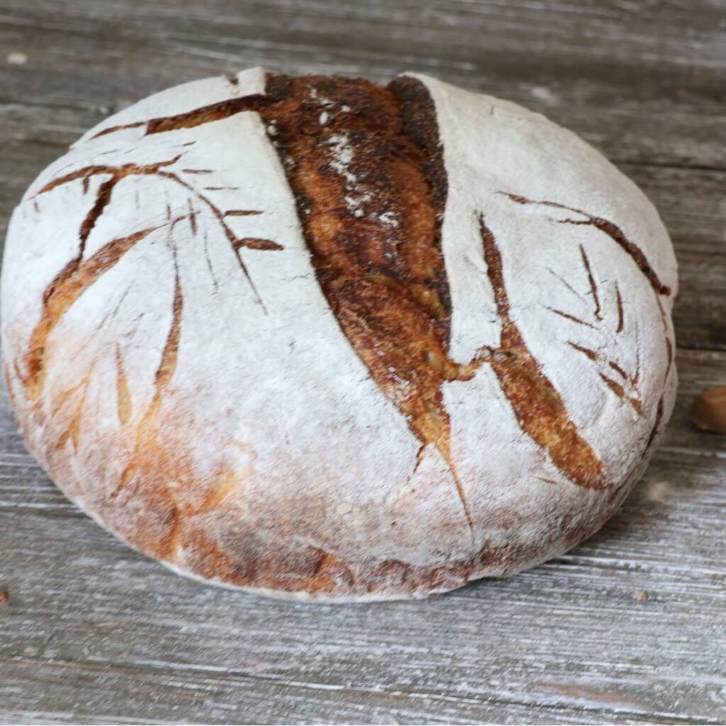 Eggnog Sourdough Bread - Zesty South Indian Kitchen