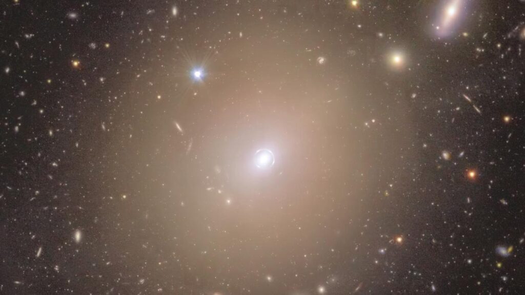 Euclid space telescope discovers new ‘Einstein ring’ in nearby galaxy