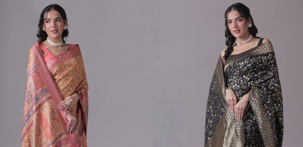 Explore Pure Cotton and Silk Handloom Sarees Collection Online for Every Occasion at Zari Jaipur