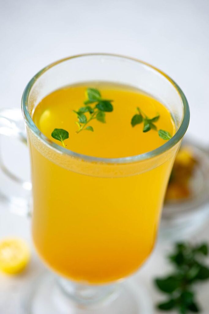 Easy Ginger Tea Recipe For Sore Throat