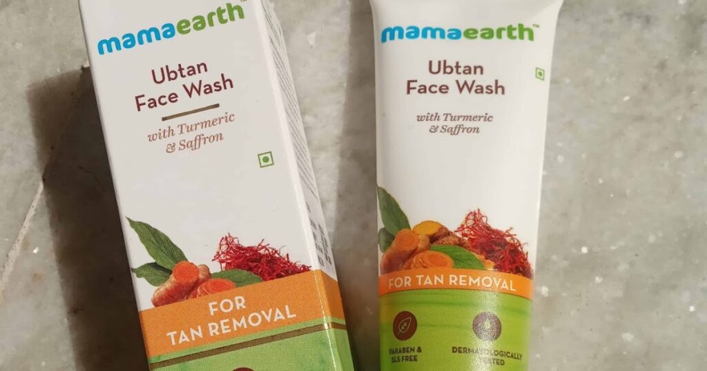 Mamaearth ubtan face wash review