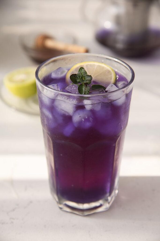 butterfly pea flower tea