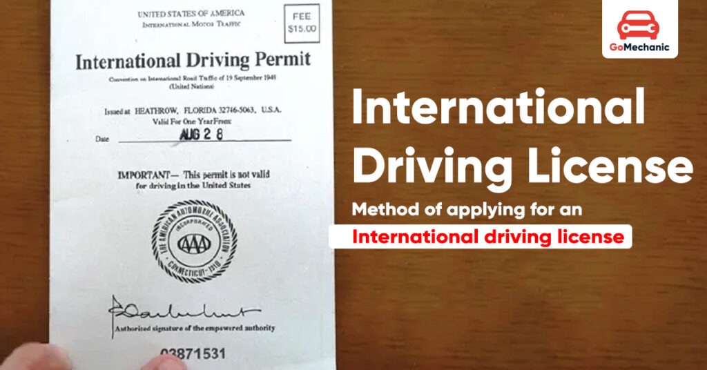 How to apply for an International driving license in India 2025