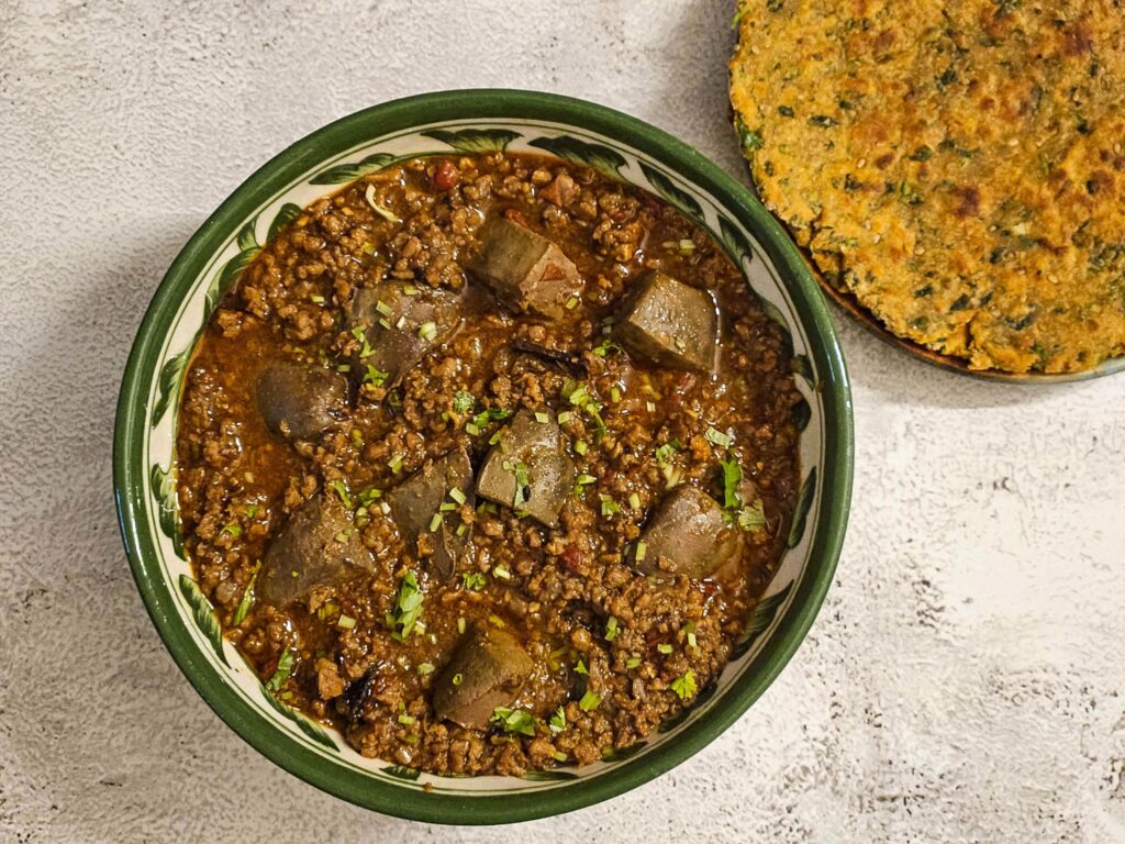 Keema Kaleji Masala - A crowd favourite keema dish