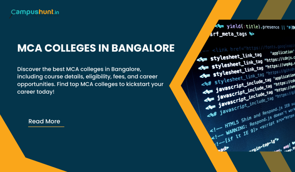 Best MCA Colleges in Bangalore