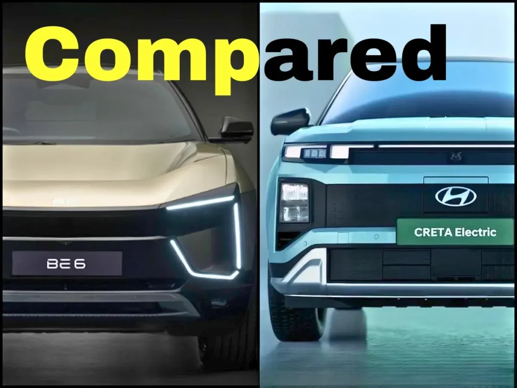 Mahindra BE 6 Vs Hyundai Creta EV -Which One Should You Buy?