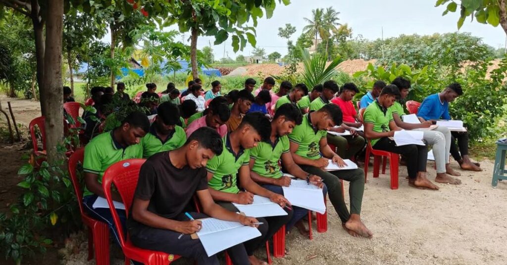 Police Officer Turns His Farmland Into Free Academy, Helps 400+ Rural Youth Secure Govt Jobs