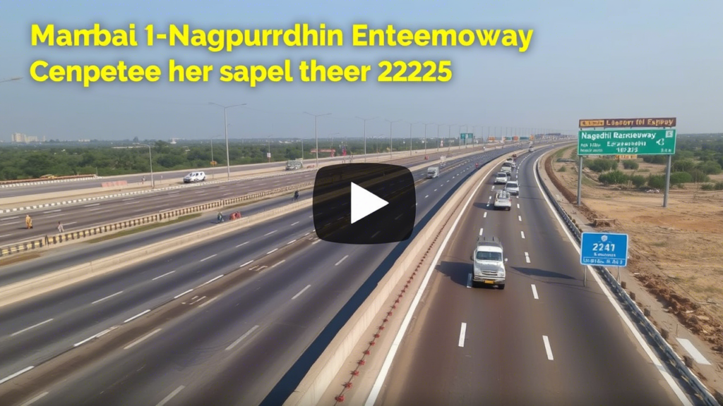 Mumbai-Nagpur Samruddhi Expressway: The Final Stretch to Open by March 2025