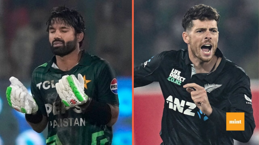 Pakistan vs New Zealand LIVE SCORE, Champions Trophy 2025: Defending champions are led by Mohammad Rizwan