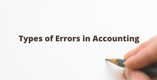 Types of Errors in Accounting