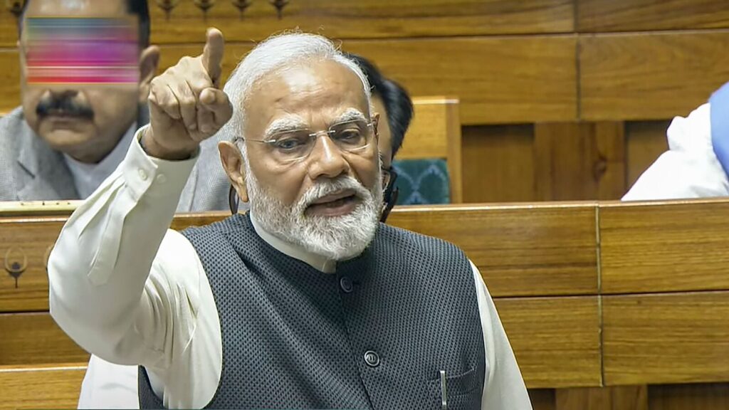 ‘Photo sessions’, ‘AAP-da’: Top quotes from PM Modi’s speech in Lok Sabha ahead of Delhi Elections 2025