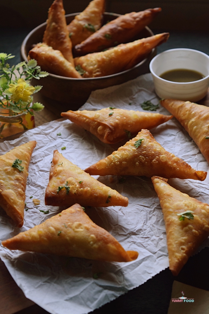 Paneer Samosa (Patti Samosa)