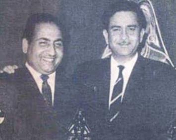 Rafi sings for Raj Kapoor