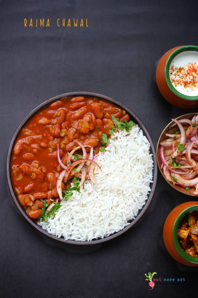 Rajma Chawal | Curried Kidney Beans & Rice