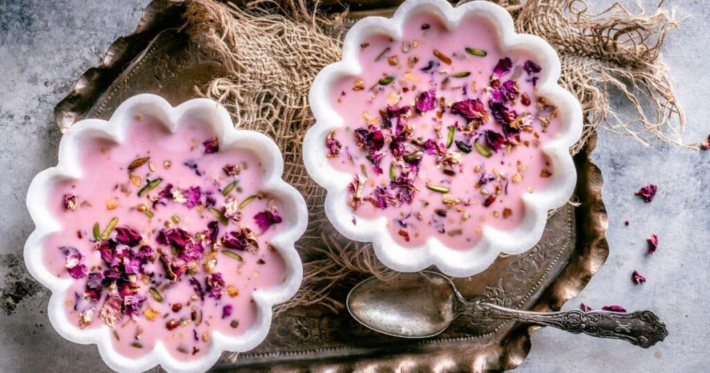 Delicious Vegan Rose Basundi Recipe – Cookilicious