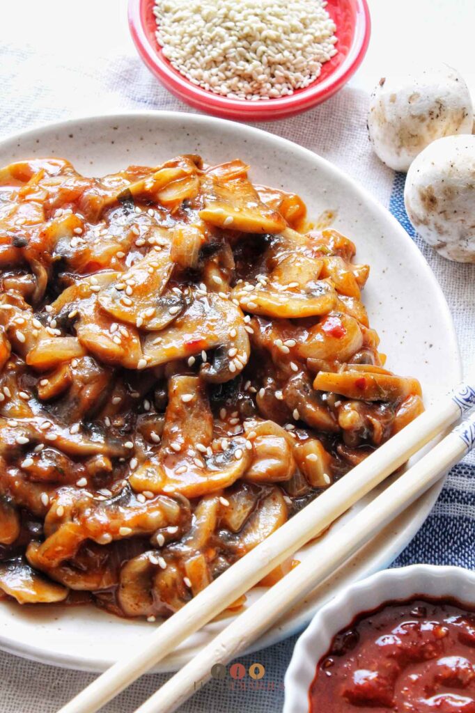 Schezwan Mushroom Recipe