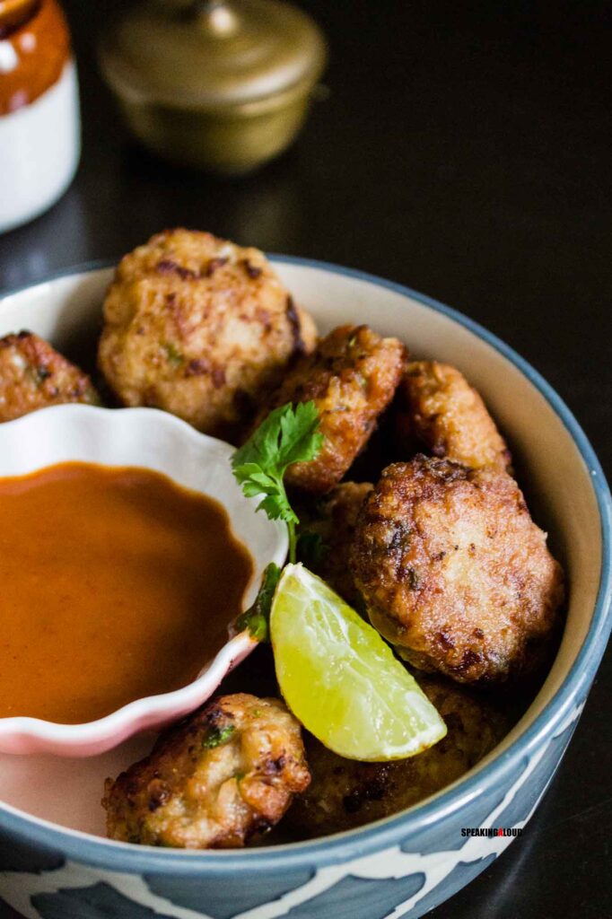 Really simple Thai Chicken Meatballs