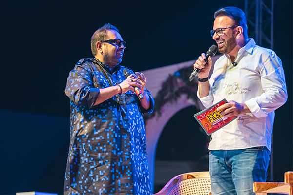 Shankar Mahadevan and Roshan Abbas bring music and stories to life at Spoken Fest