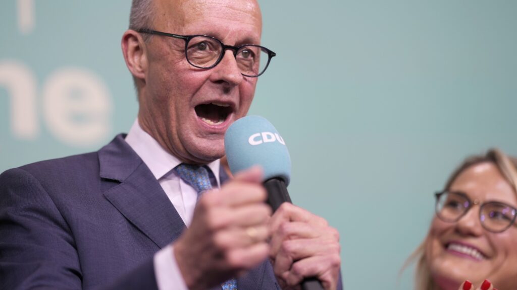 Center-right opposition wins German election, with the far right coming in 2nd : NPR