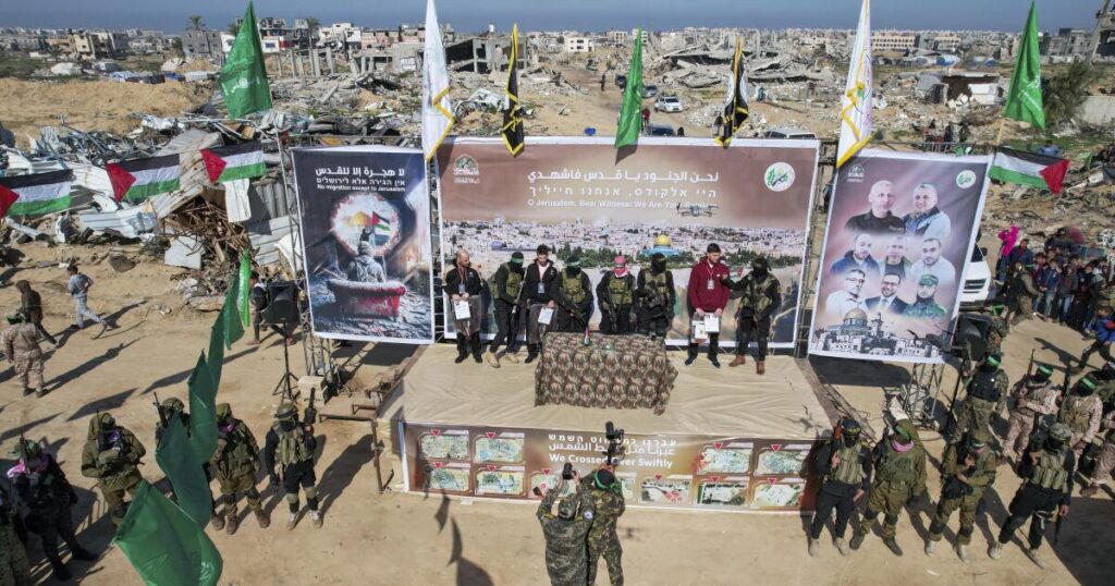 Rejoicing, apprehension as 3 more Israeli hostages freed in cease-fire