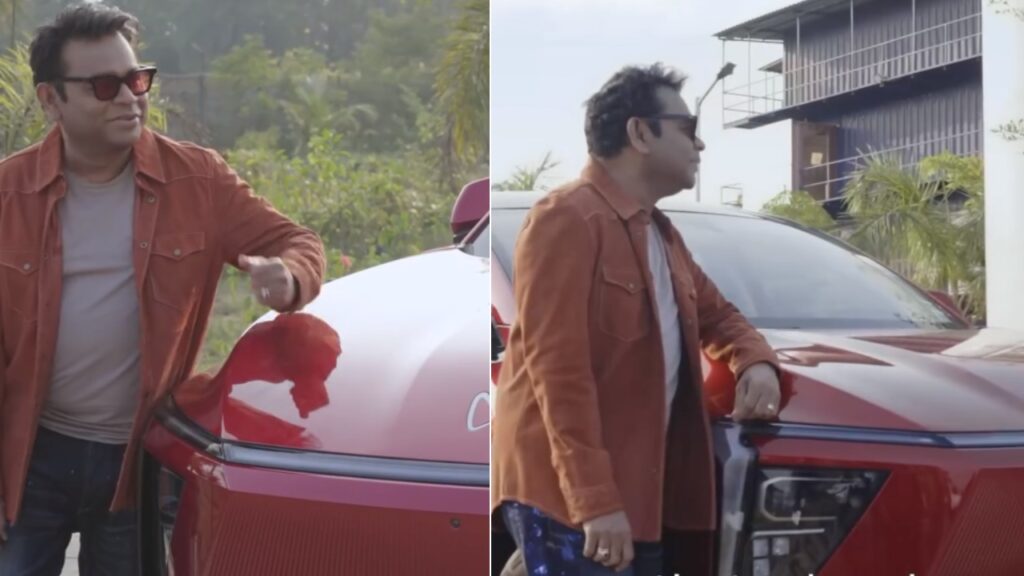 a R Rahman Books Mahindra Electric Suv