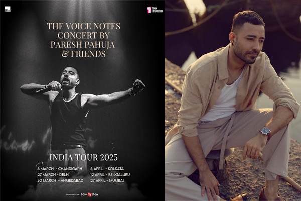 Bandish Bandits star Paresh Pahuja announces voice notes concert India Tour