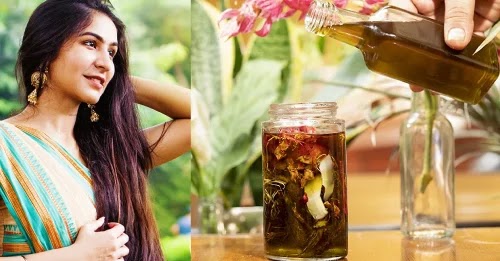 Best Homemade Herbal Hair Oil For Fast Hair Growth