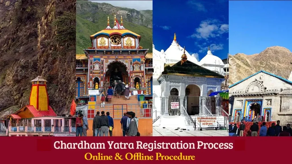 Chardham Yatra Registration process