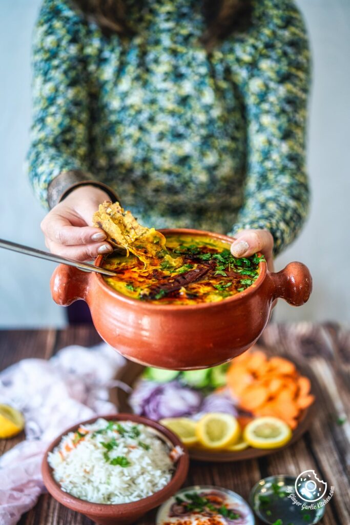 Easy Dal Palak Recipe - Spinach Dal