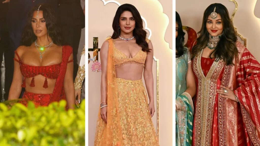 Celebrity Guest Fashion at the Ambani-Merchant Wedding