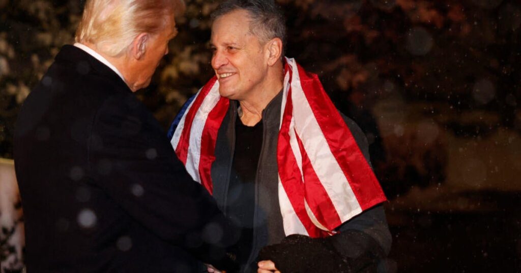 Marc Fogel, American detained in Russia, arrives back in U.S. after being freed