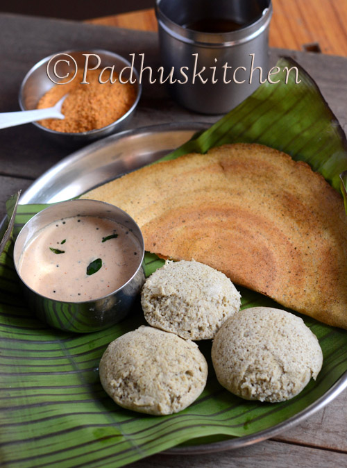 Green Gram Idli-Dosa