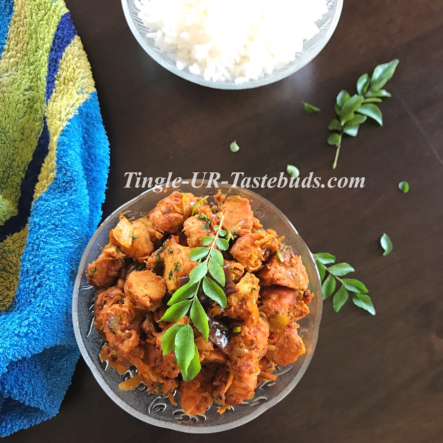 Vegetarian Chicken Masala – Tingle-UR-Tastebuds