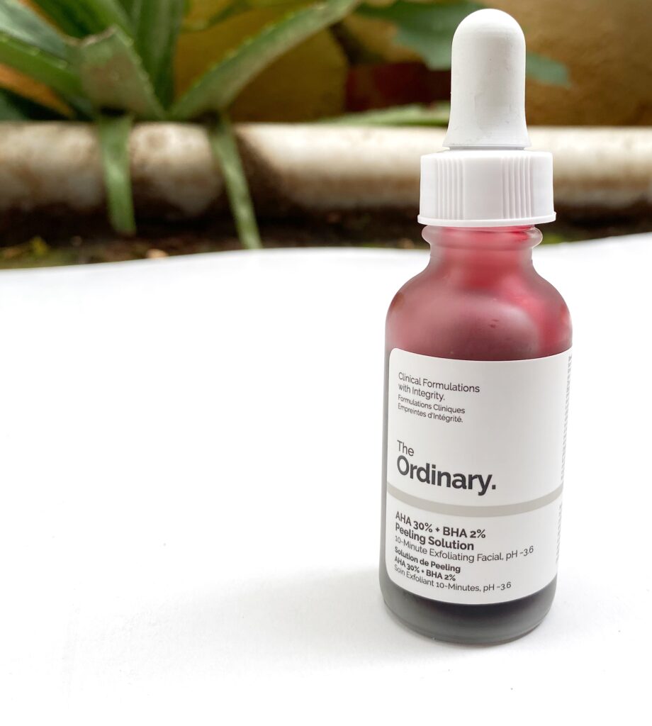 The ordinary AHA BHA peeling solution review and overall verdict – herbeautyaffair