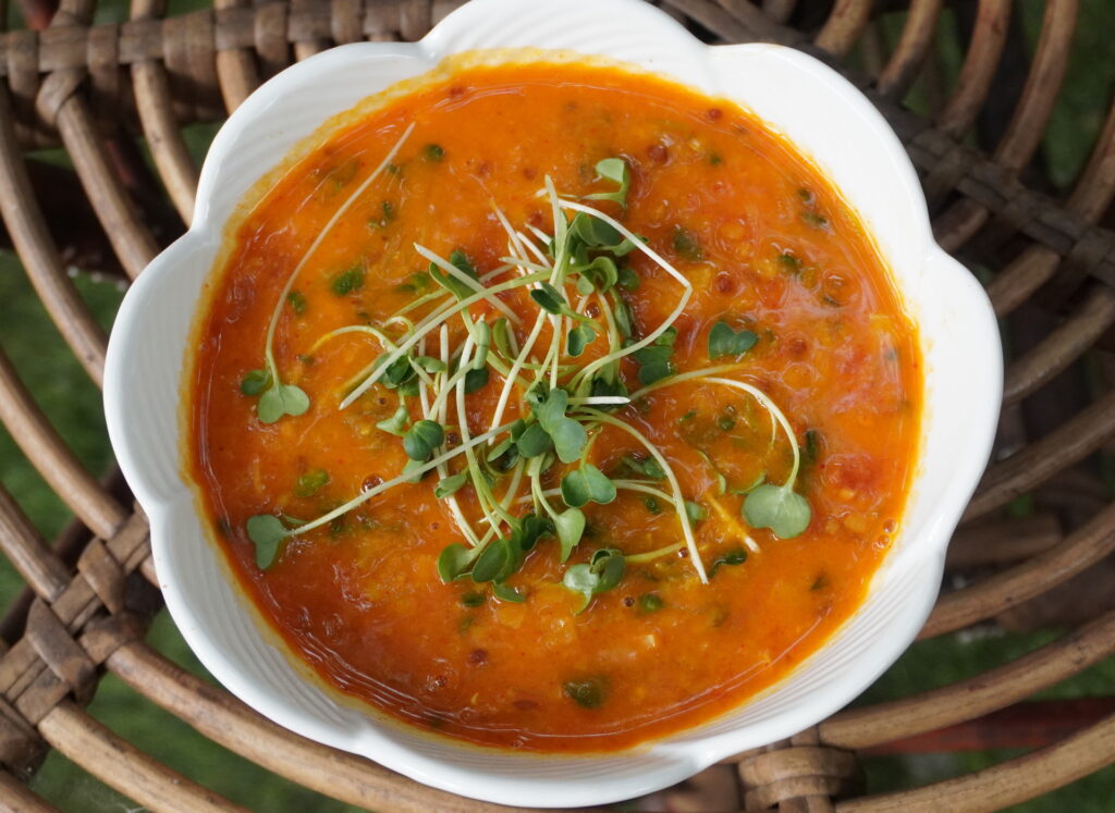 Microgreens Dal Recipe