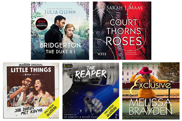 A celebration of romance in all Its forms: Audible's Valentine's Day romance roundup with five audiobooks