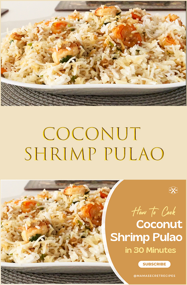 coconut shrimp pulao